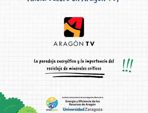 Alicia Valero en Aragón TV; La paradoja energética y la necesidad de reciclar los minerales críticos.